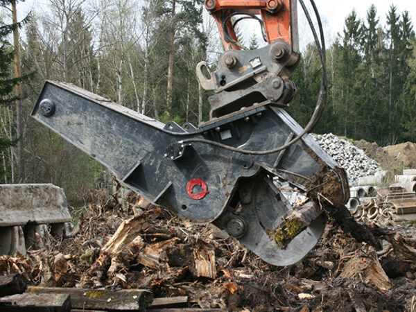 SkanCraft Wurzelstockzange SCSC20-30 für Bagger von 20 bis 30 to. – Bild 3