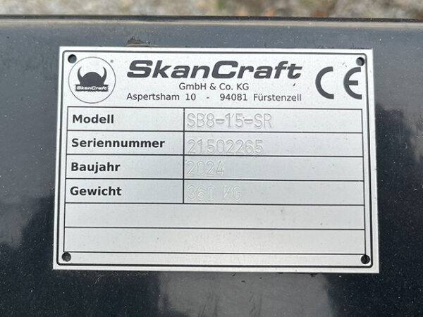 SkanCraft Schaufelseperator SB8/15 – Bild 5